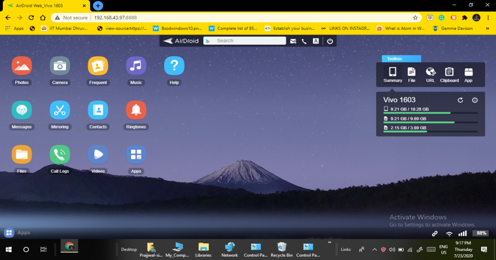 How to Transfer Files from Android Phone to PC using HTTP